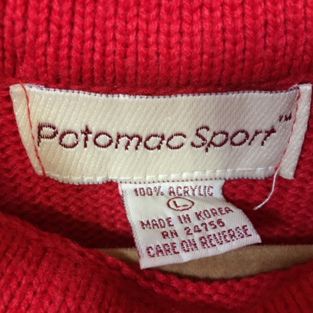 Red Snowflake Women's Sweater - Picture 6 of 15